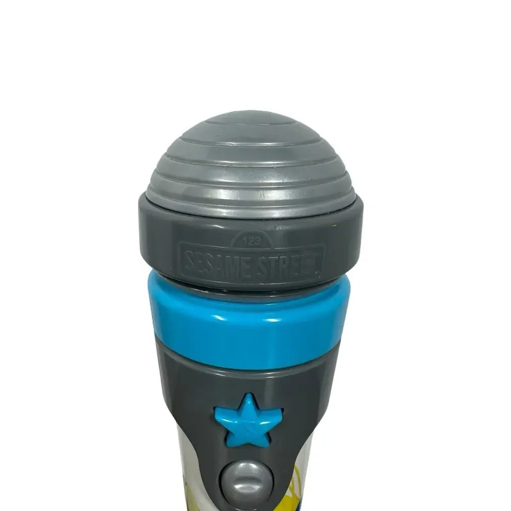 Sesame Street Let's Rock Grover Musical Talking Microphone Playskool Hasbro Toy